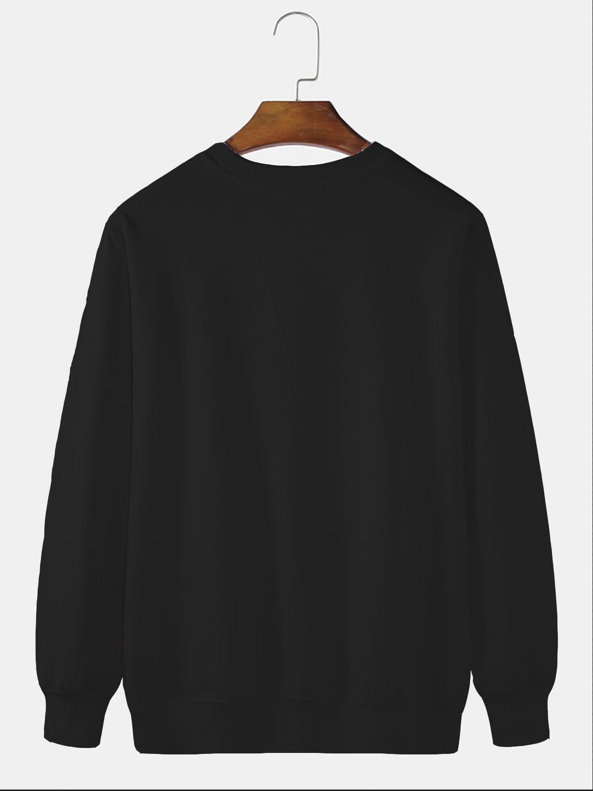 JoyMitty Vintage Men's Round Neck Pullover Sweatshirts  Stretch Warm We The People Are Pissed Of Sweatshirts