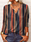 Long Sleeve Casual Striped T-Shirt