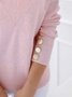Plain simple cuff metal buttons Tops