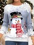 Women Christmas Holiday Shift Long Sleeve Shirts & Tops