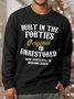Men's Printed Sweatshirt With Forties