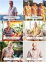 JoyMitty Beach Holiday Men's Hawaiian Shirts TIKI Totem Sweat-Wicking Breathable Easy Care Stretch Aloha Camp Pocket Shirts